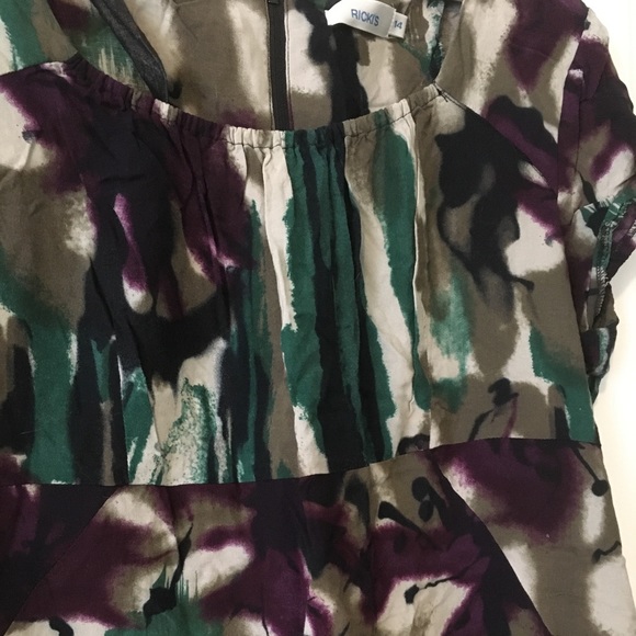 Purple and teal tunic - Picture 2 of 2